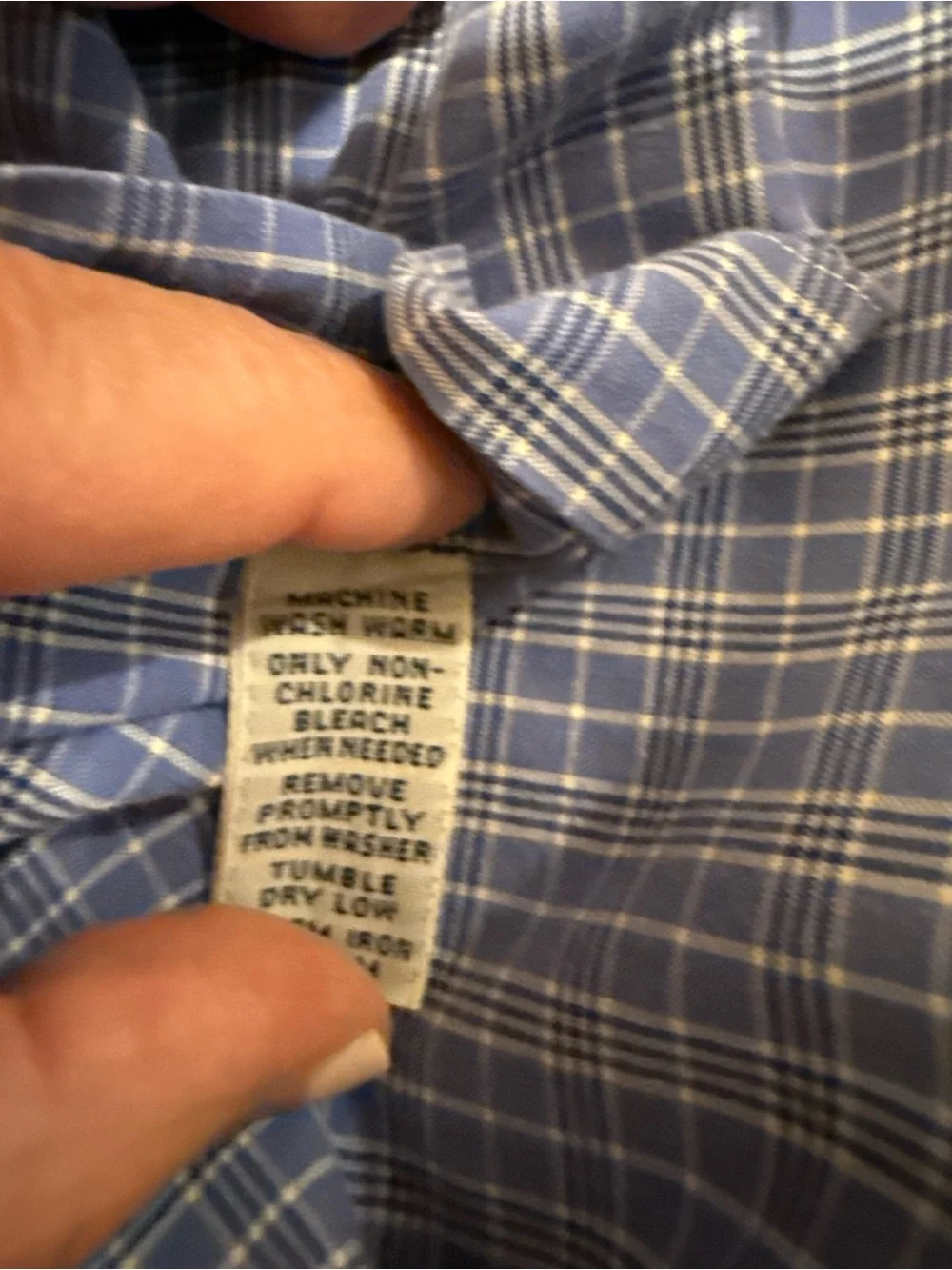 Ralph Lauren Polo Men’s Classic Fit Long Sleeve Plaid Button Down Large